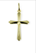 Kreuzanhänger Gold