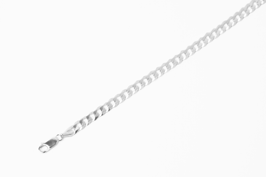 Panzerkette Armband 18,5cm-6mm