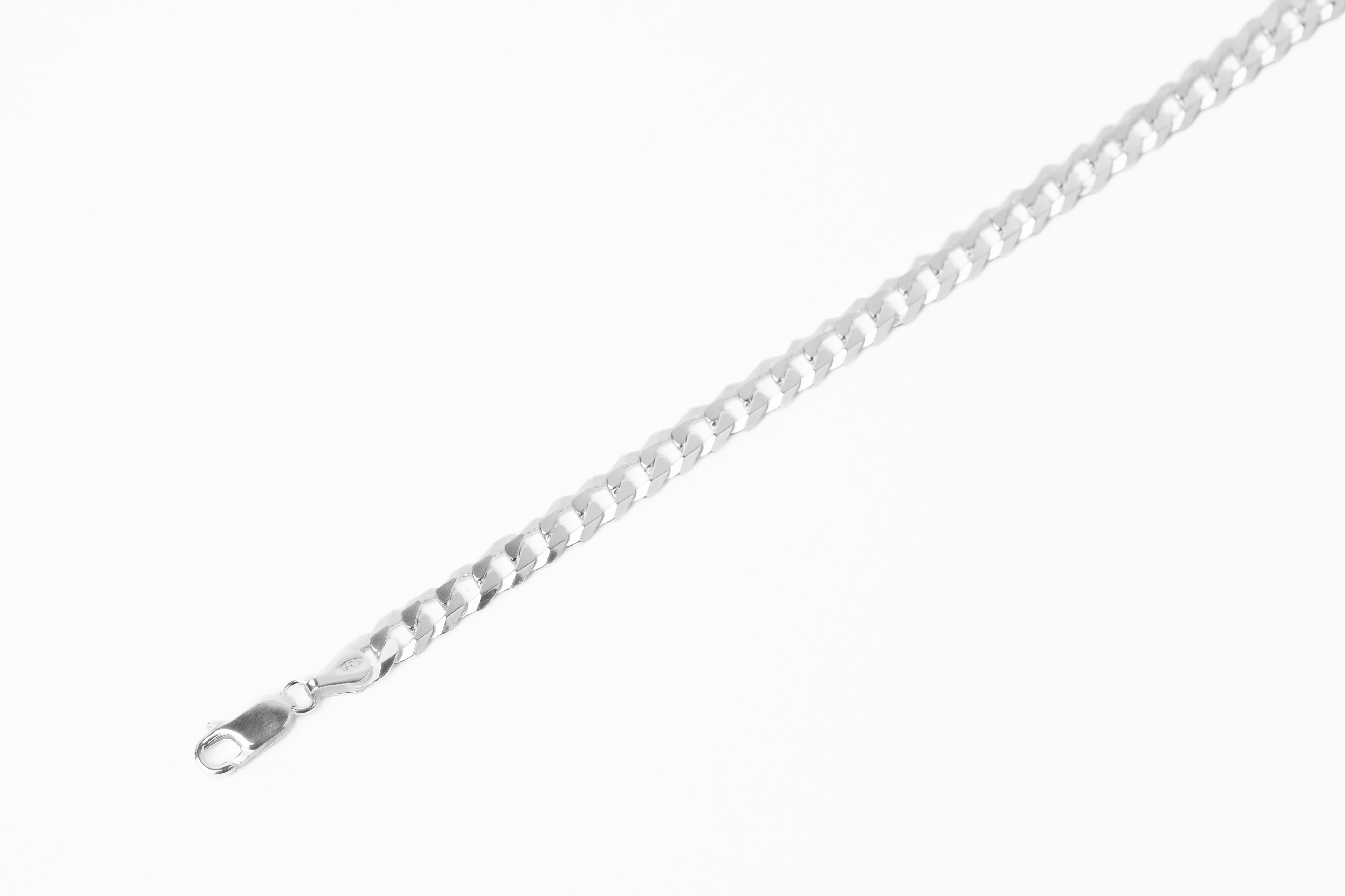 Panzerkette Armband 18,5cm-6mm