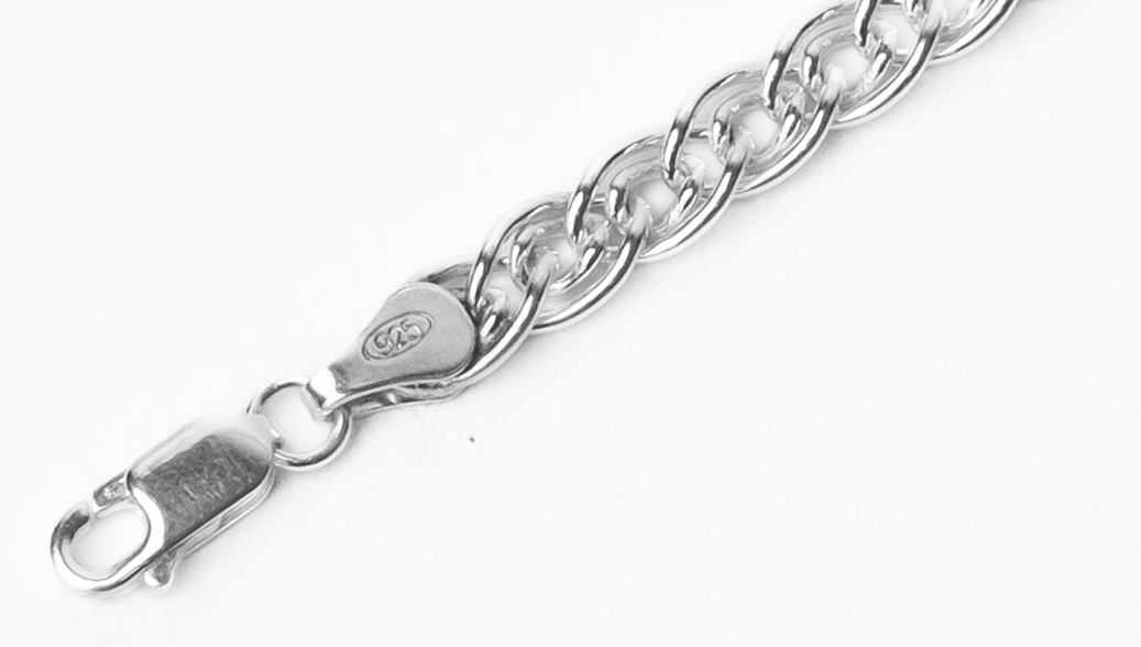 Doppelpanzerarmband 18.5cm-5,8mm